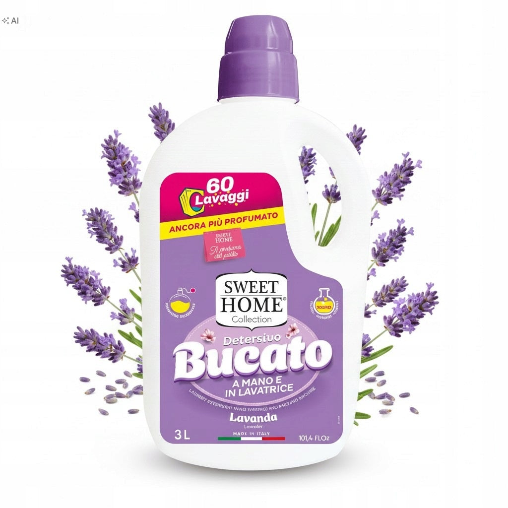 SWEET HOME WASHING LIQUID LAVENDER 3000 ML