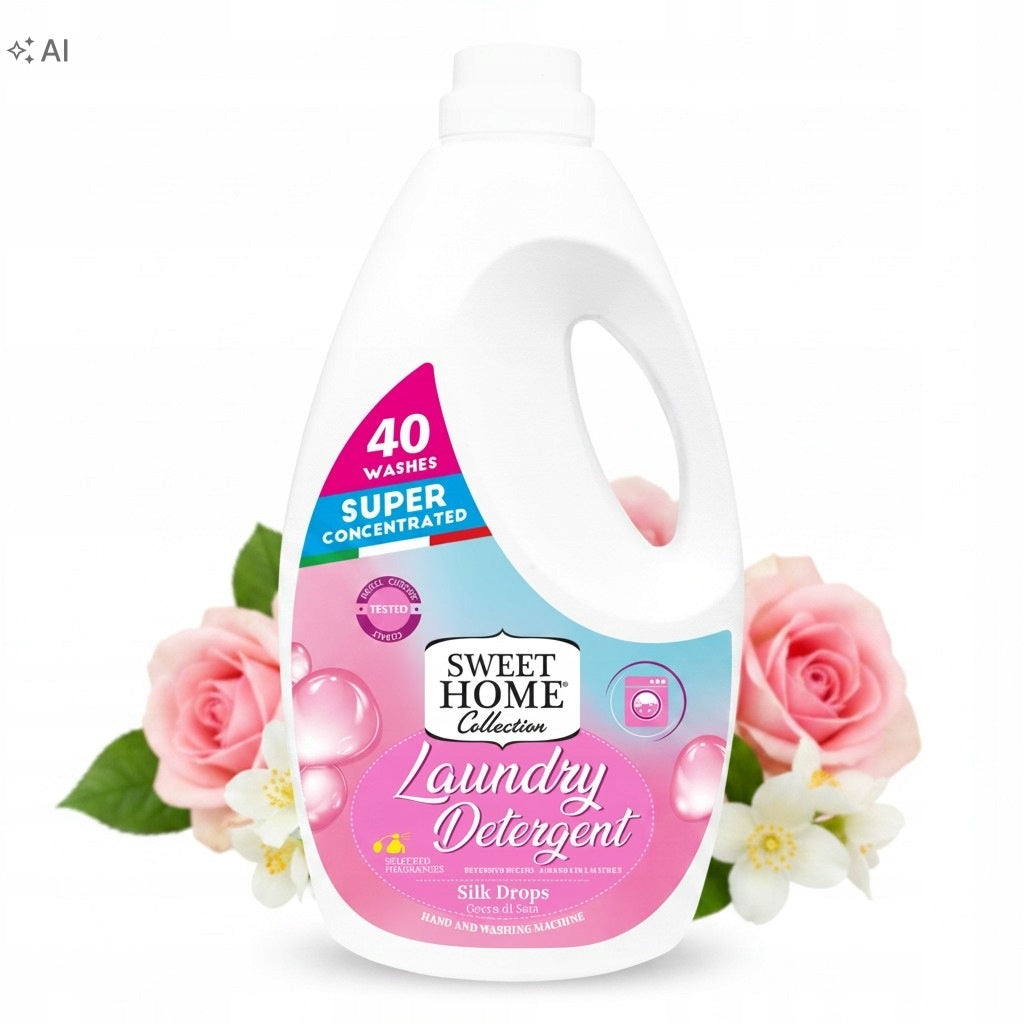SWEET HOME WASHING LIQUID SILK DROPS 2000 ML 40p