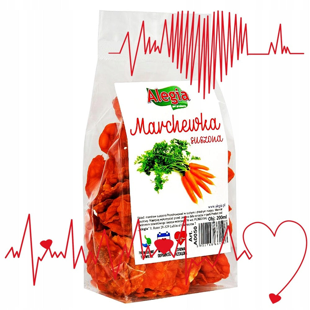 SWEET TREAT FOR YOUR RABBIT AND OTHER RODENTS CARROT CHIPS