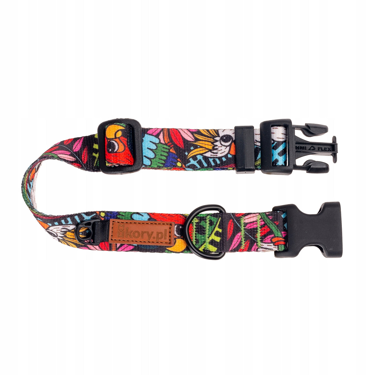 SWEET collar for outgoing cat 30-36cm adjustable Ukory HEART folklore Brand Ukory