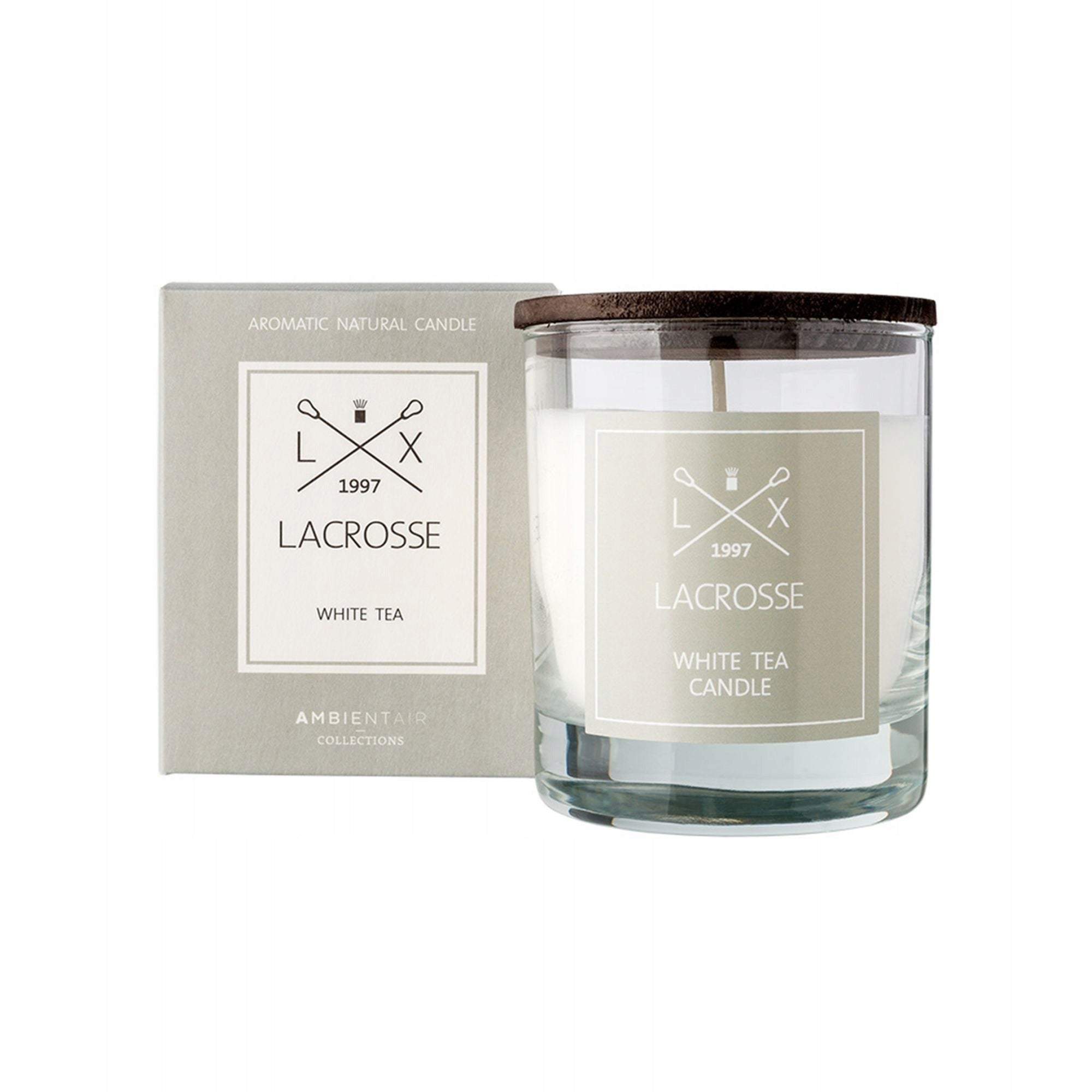 Lacrosse White Tea Kerze aus natürlichem Sojawachs, 200 g 