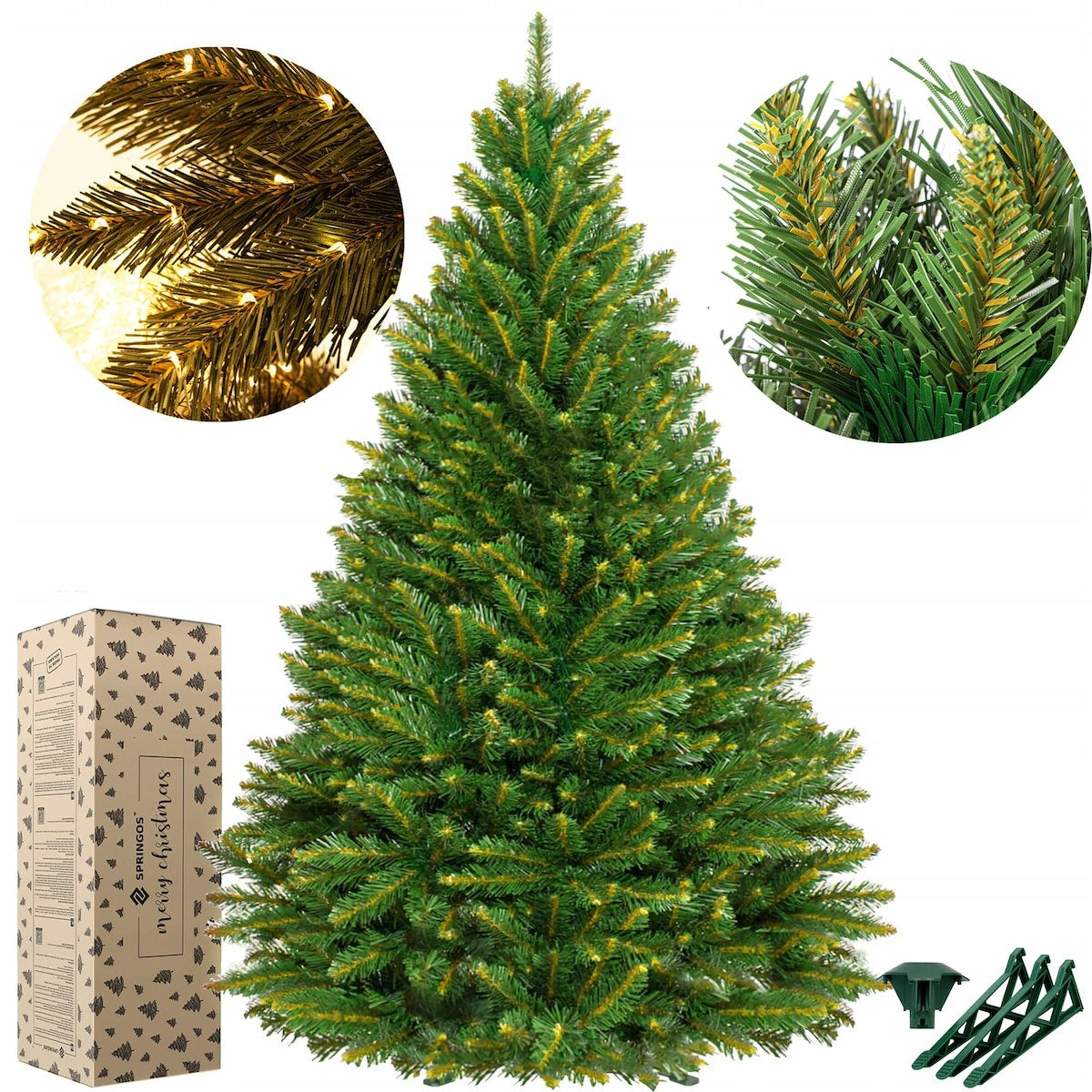 Skandinavische Fichte Springos CT0120, 150 cm 