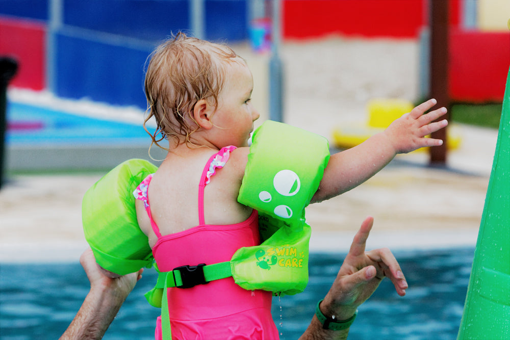 SWIM CARE Life Vest children's swimmers KROKO SPOKO Product weight with unit packaging 0.12 kg