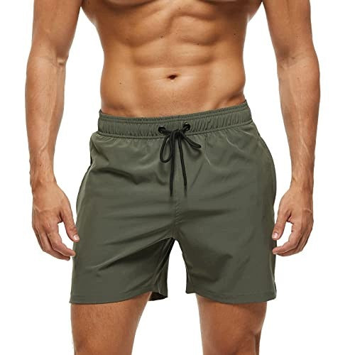 SWIM SHORTS MAN QUICK-DRYING POCKET MILITARY ZIPPER Brand no brand