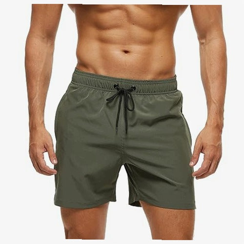 SWIM SHORTS MAN QUICK-DRYING POCKET MILITARY ZIPPER