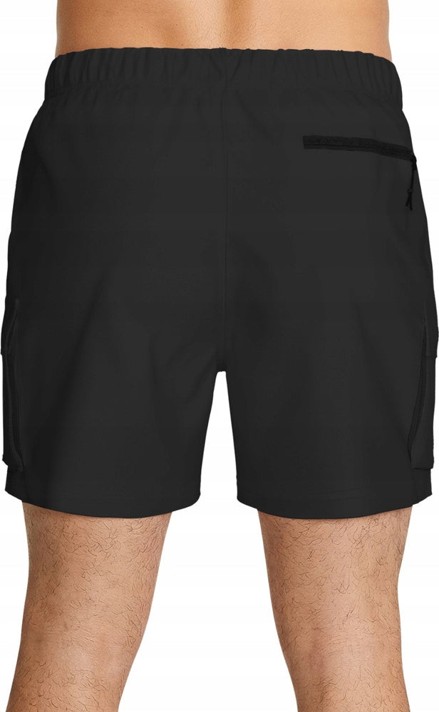 SWIM SHORTS NIKE VOYAGE SOLID ESSENTI BLACK NESSG454 001 r XL Brand Nike