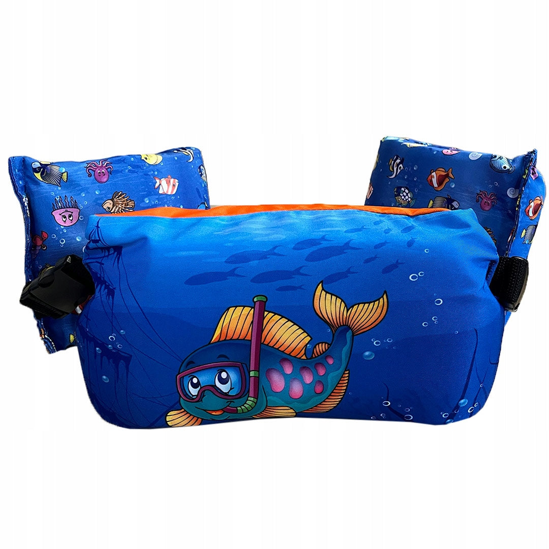 SWIMMER SLEEVES LIFE VEST FOR SWIMMING POOL CHILD Size universal