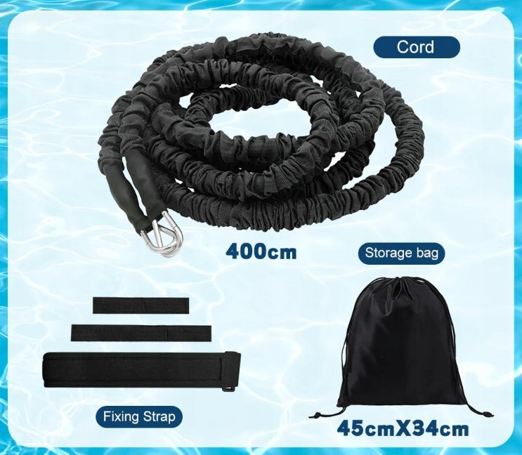 SWIMMING BELT IN THE POOL ADJUSTABLE TRAINING FOR ADULTS 4-12 METERS EAN (GTIN) 5908455431446