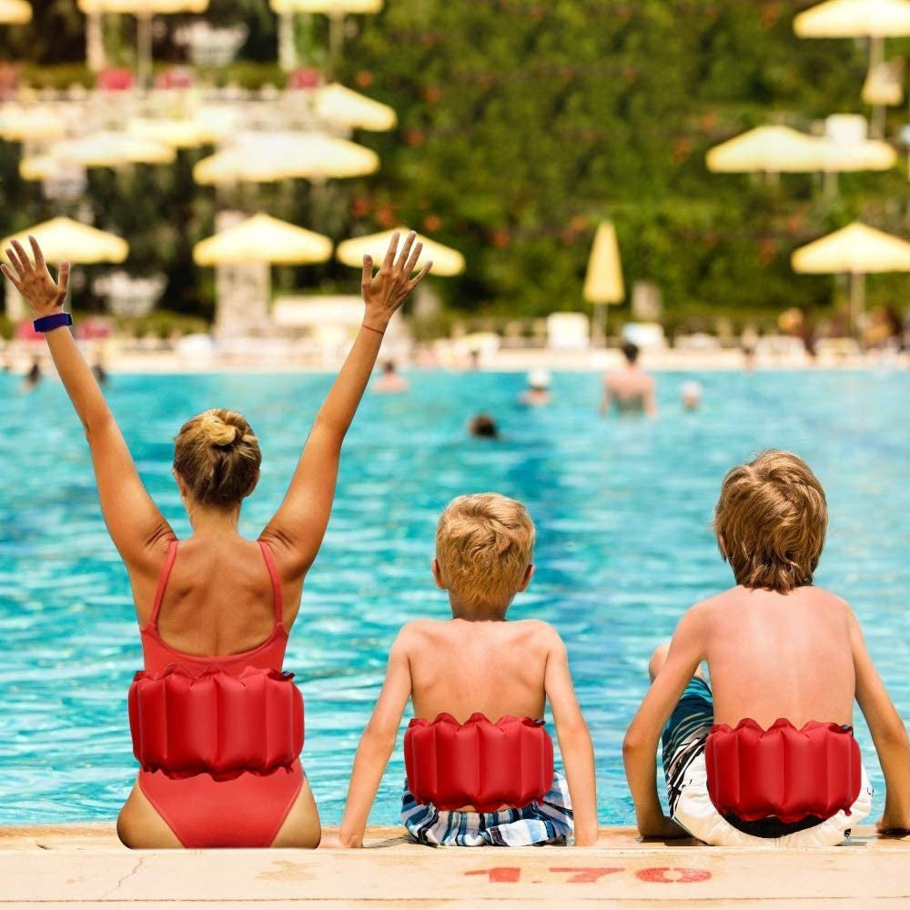 SWIMMING BELT PVC 2 PIECES WITH PUMP ADJUSTABLE SWIMMING POOL LEARNING SEA Brand no brand