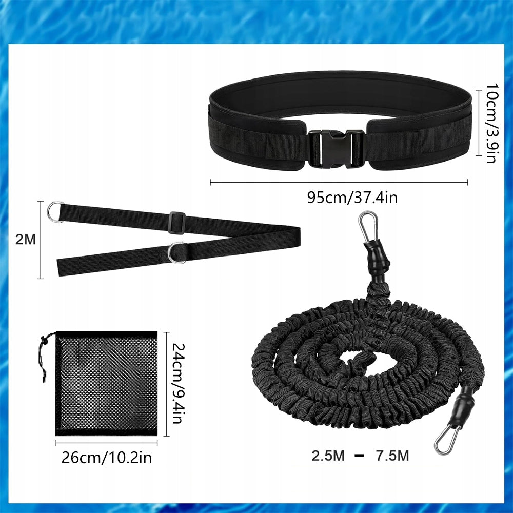SWIMMING BELT WITH ADJUSTABLE STRAP 7,5 M SET WITH NET FOR CHILDREN Brand Bedee