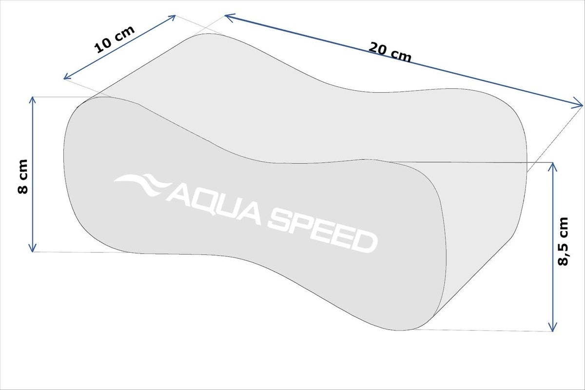 SWIMMING BOARD AQUA SPEED PULL BUOY EIGHTH 3 COL. 03 PINK Brand Aqua Speed
