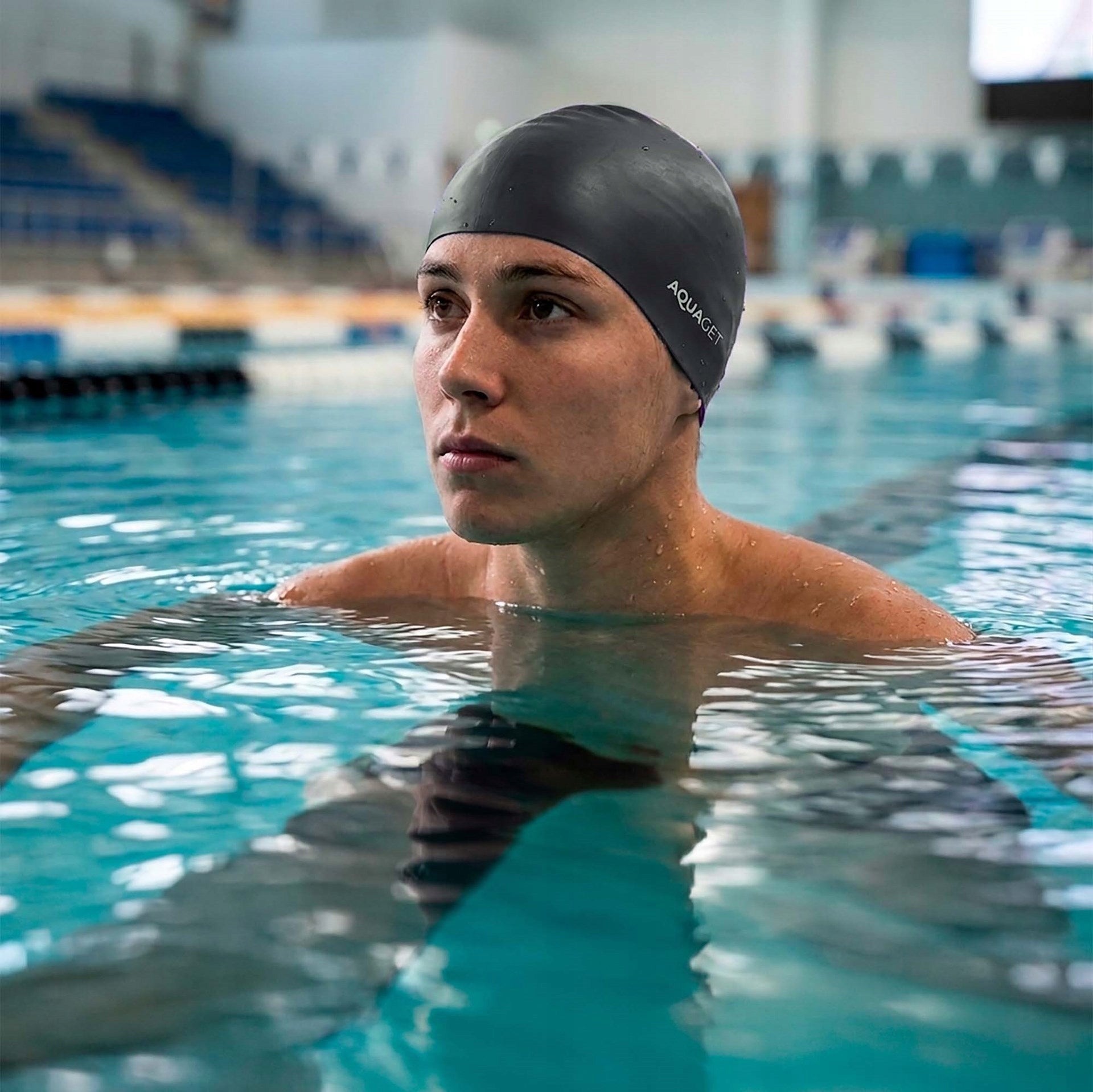 SWIMMING CAP FOR SWIMMING POOL SILICONE FOR SWIMMING UNIVERSAL STRETCH Gender unisex product