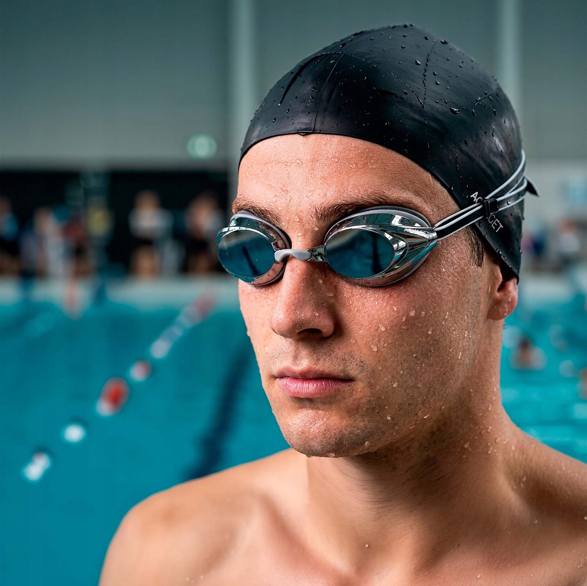 SWIMMING CAP FOR SWIMMING POOL SILICONE FOR SWIMMING UNIVERSAL STRETCH Material Silicone