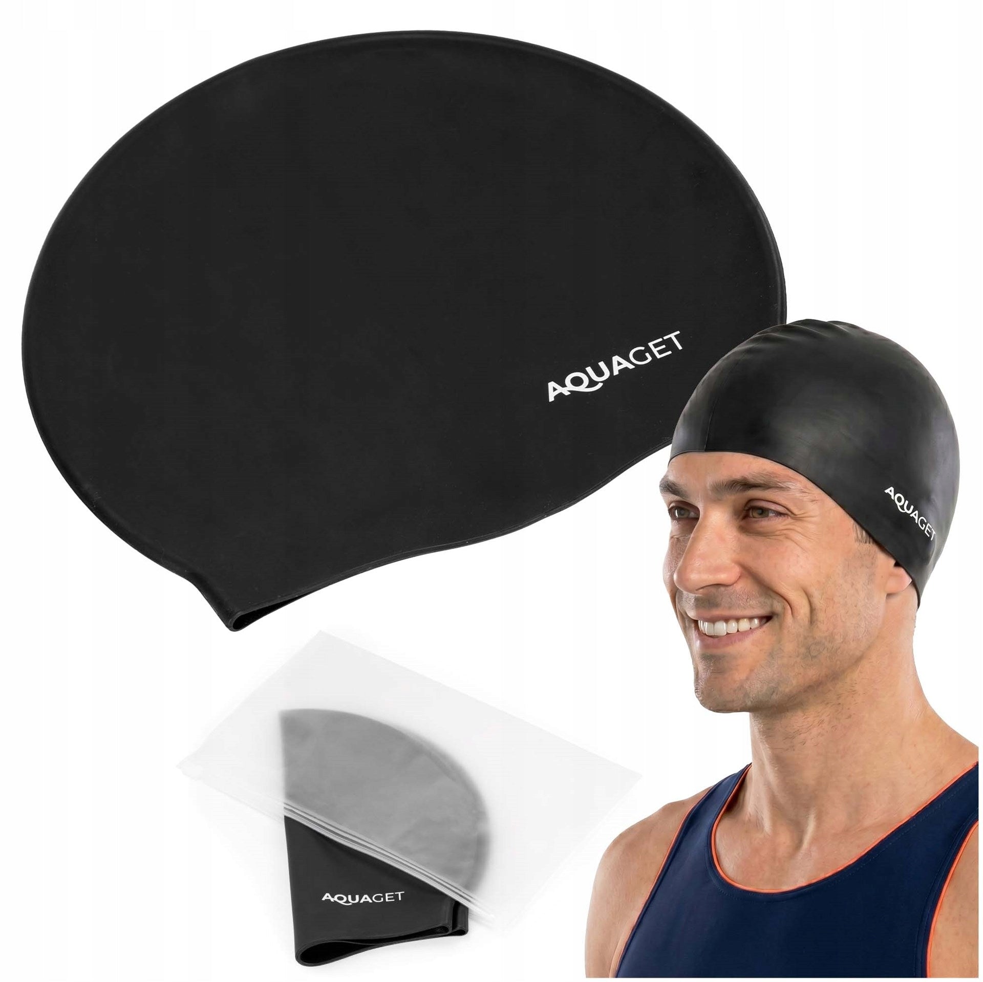 SWIMMING CAP FOR SWIMMING POOL SILICONE FOR SWIMMING UNIVERSAL STRETCH