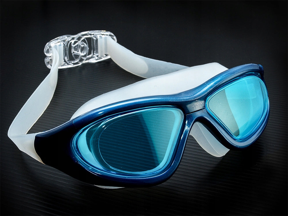 SWIMMING GOGGLES FOR SWIMMING POOL GLASSES MASK ANTI-FOG + CASE Packaging status original