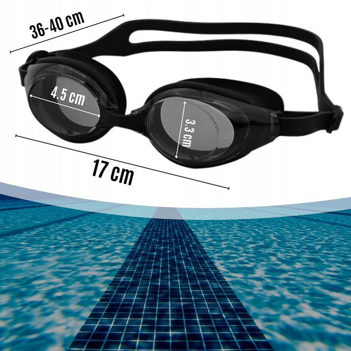 SWIMMING GOGGLES SWIMMING POOL GOGGLES ANTI-FOG EASY FASTENING Brand MEMFLOW