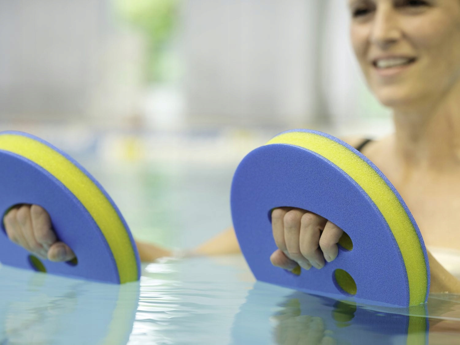 SWIMMING LEARNING DISC FOR EXERCISE AQUA AEROBICS FOR POOL 2 pcs Brand Comfy