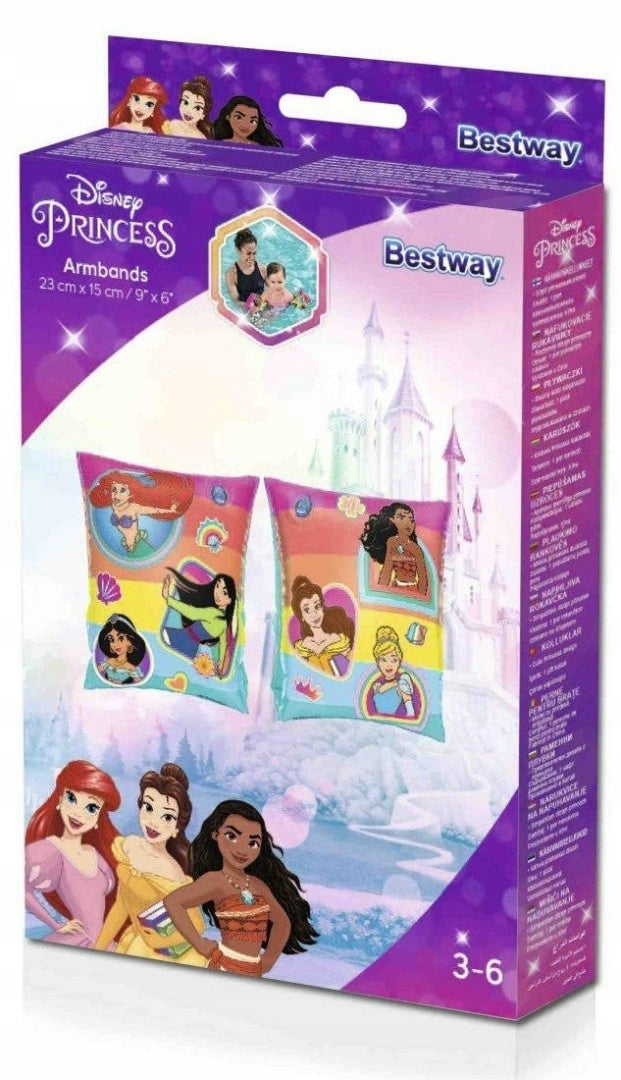SWIMMING LEARNING SLEEVES INFLATABLE SWIMMERS FOR CHILDREN BESTWAY PRINCESS Kind arm floats