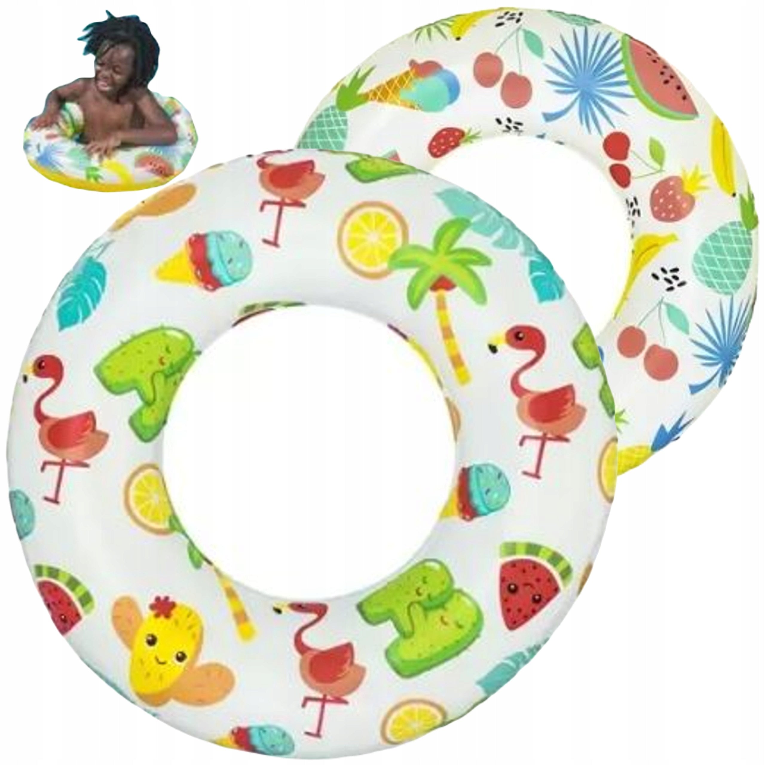 SWIMMING LEARNING WHEEL RESCUE WHEEL FOR CHILDREN INFLATABLE POOL 61CM EAN (GTIN) 6941057452418