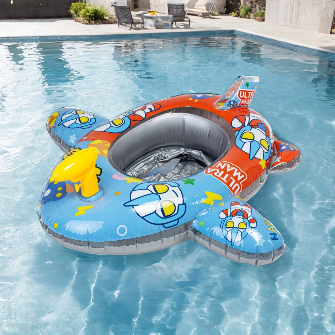 SWIMMING MATTRESS INFLATABLE WATER PONTOON NEAR CHILDREN WITH WATER GUN EAN (GTIN) 5905930960873