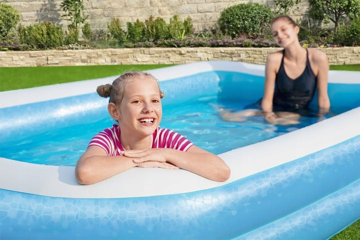 SWIMMING POOL INFLATABLE POOL LARGE FOR CHILDREN GARDEN FAMILY 262CM FAMILY XXL Brand no brand