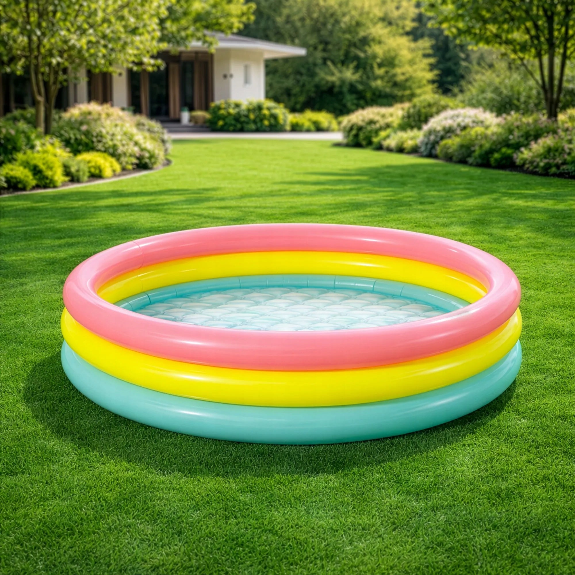 SWIMMING POOL INFLATABLE SOFT BOTTOM FOR CHILDREN PADDLING POOL INTEX 114X25 Series 57412NP