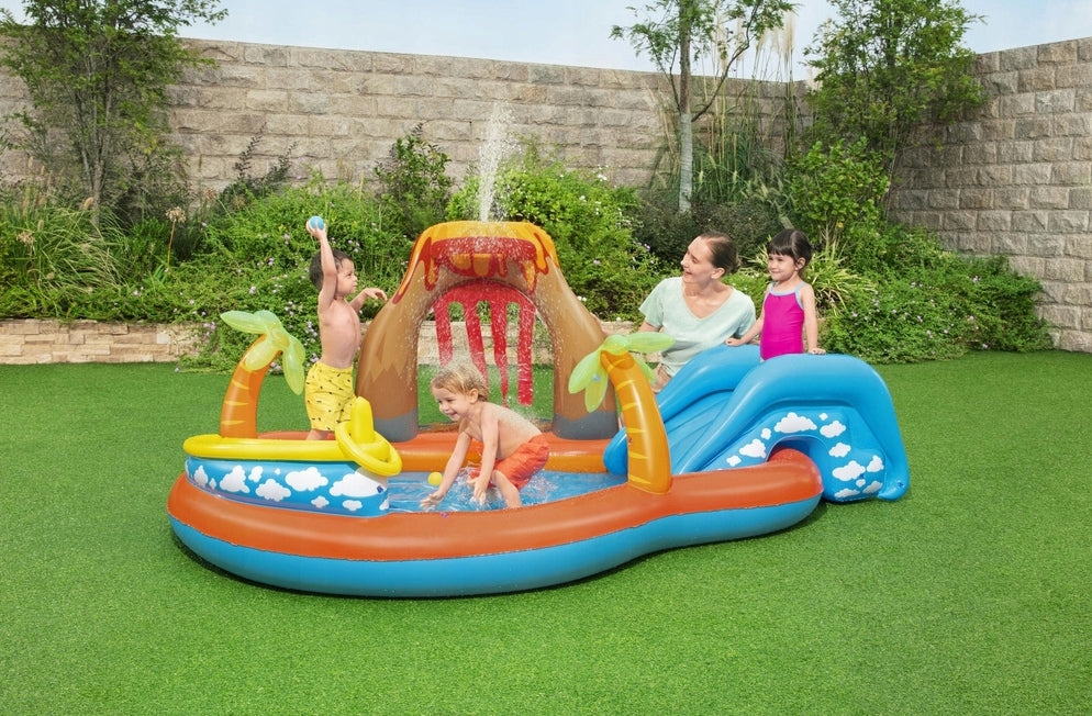 SWIMMING POOL PLAYGROUND LAVA FOR CHILDREN GARDEN INFLATABLE LARGE Manufacturer code PLAC ZABAW