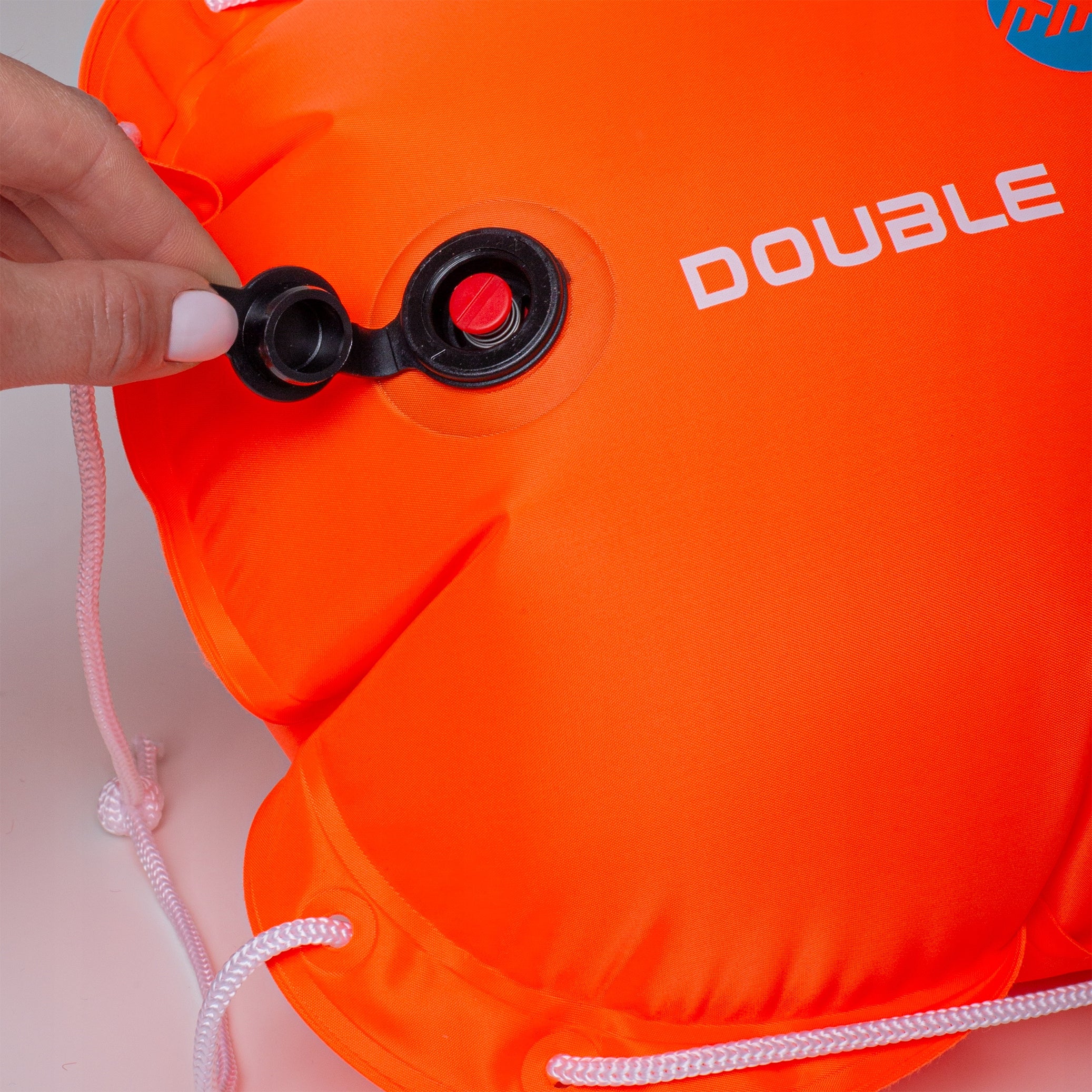 SWIMMING SAFETY BUOY INFLATABLE SWIMMING BUOY TWO-CHAMBER BELAYING Kind buoy