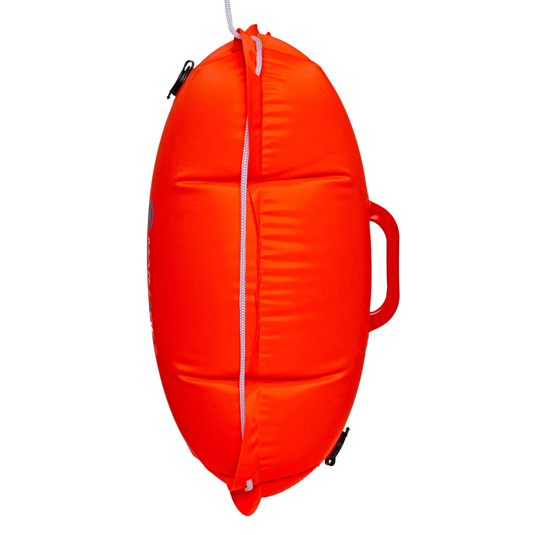 SWIMMING SAFETY BUOY INFLATABLE SWIMMING BUOY TWO-CHAMBER BELAYING Manufacturer code Bojka asekuracyjna do pływania na deskę sup