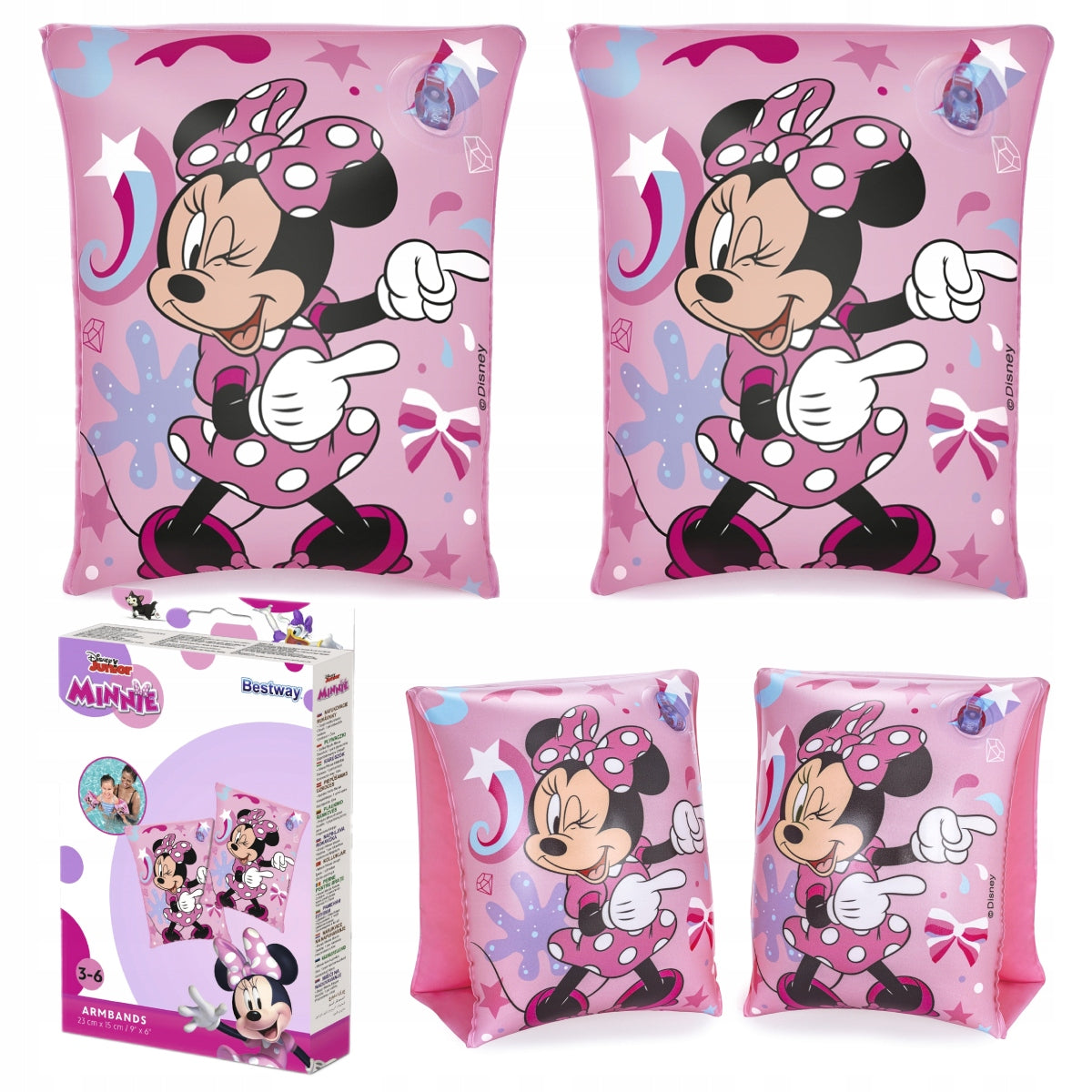 SWIMMING SLEEVES BUTTERFLIES FOR CHILDREN POOL 3-6years Set Bestway 91038 Kind inflatable armbands
