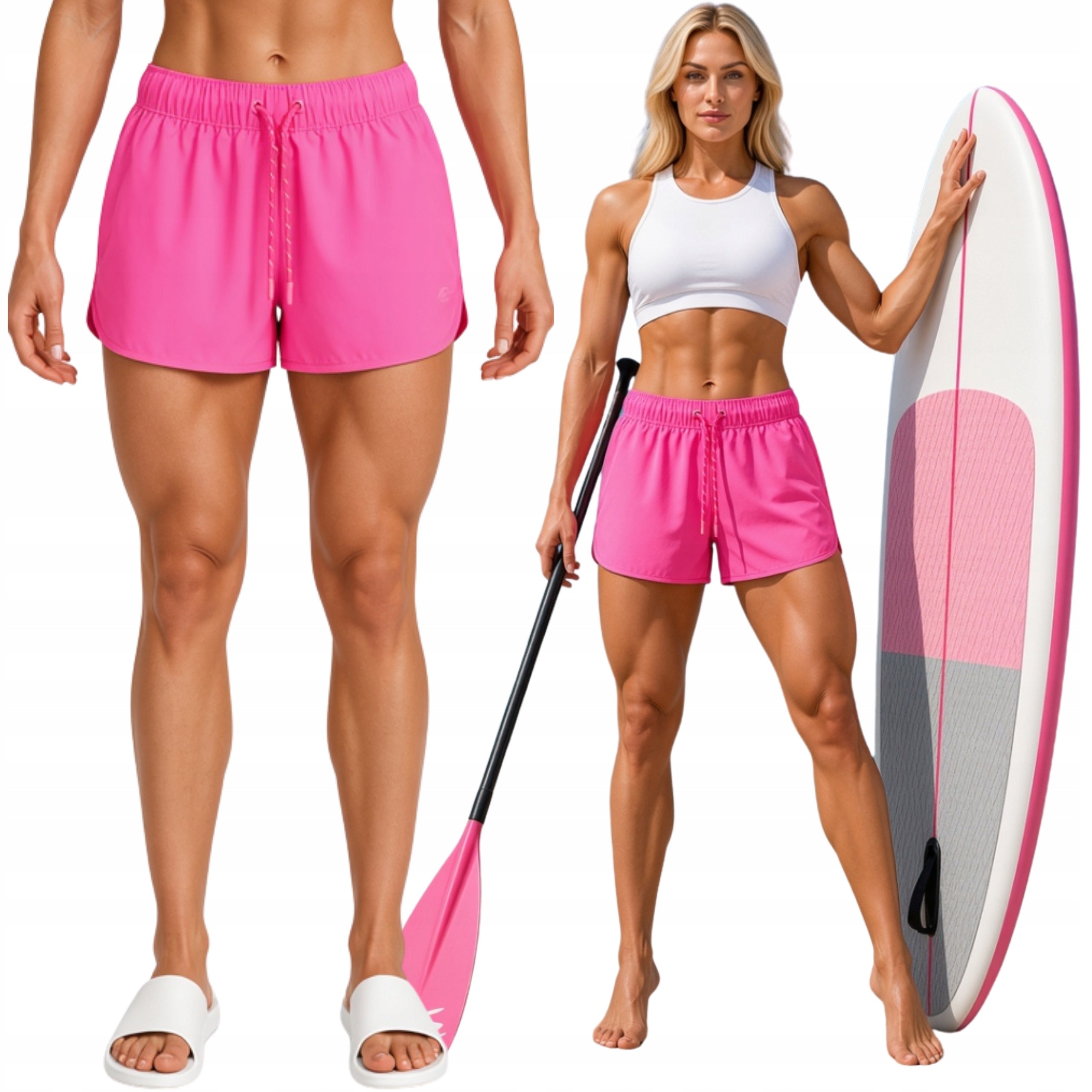 SWIMMING TRUNKS SHORTS 4F WOMEN'S BEACH SHORTS QUICK-DRYING BEACH XS