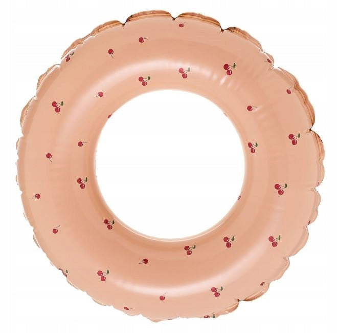 SWIMMING WHEEL Circle Inflatable Pastel Cherry Beach Holiday 80cm XL