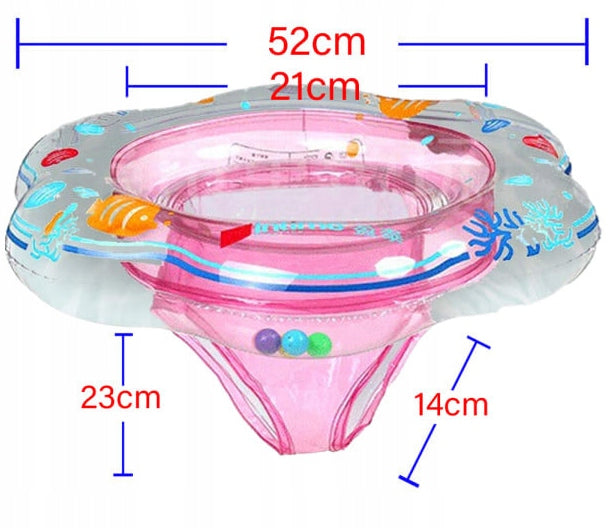 SWIMMING WHEEL FOR CHILDREN BABIES 52CM BLUE Color blue