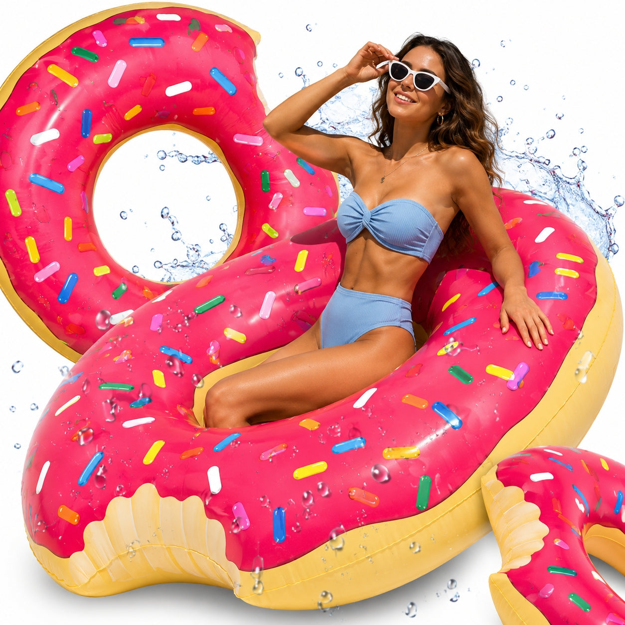 SWIMMING WHEEL INFLATABLE BEACH FOR SWIMMING POOL BEACHES CIRCLE DONUT 120 CM Manufacturer code 5905398058389