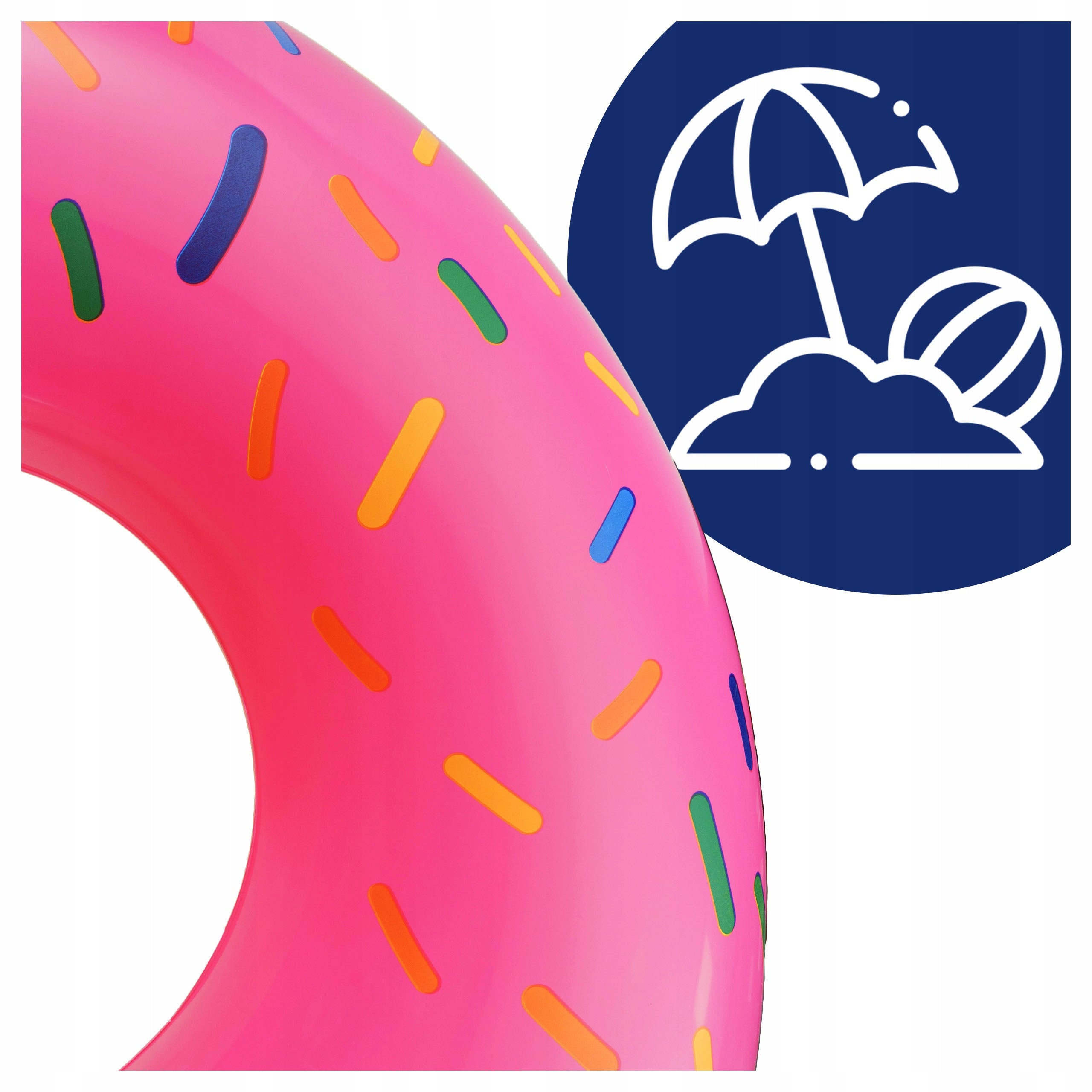 SWIMMING WHEEL INFLATABLE LARGE 120 FOR CHILDREN ADULT WATER MATTRESS DONUT Color pink