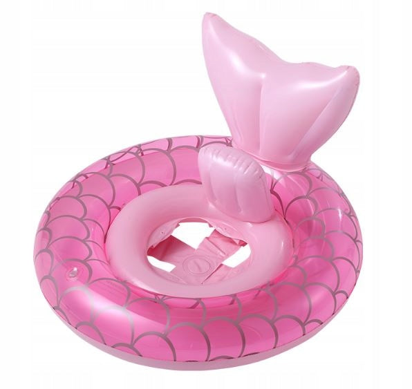 SWIMMING WHEEL Inflatable Beach Mattress Mermaid