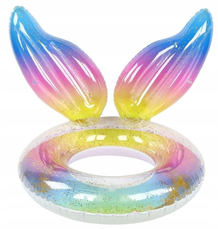 SWIMMING WHEEL Inflatable Beach Mattress SYRENA Color multicolor
