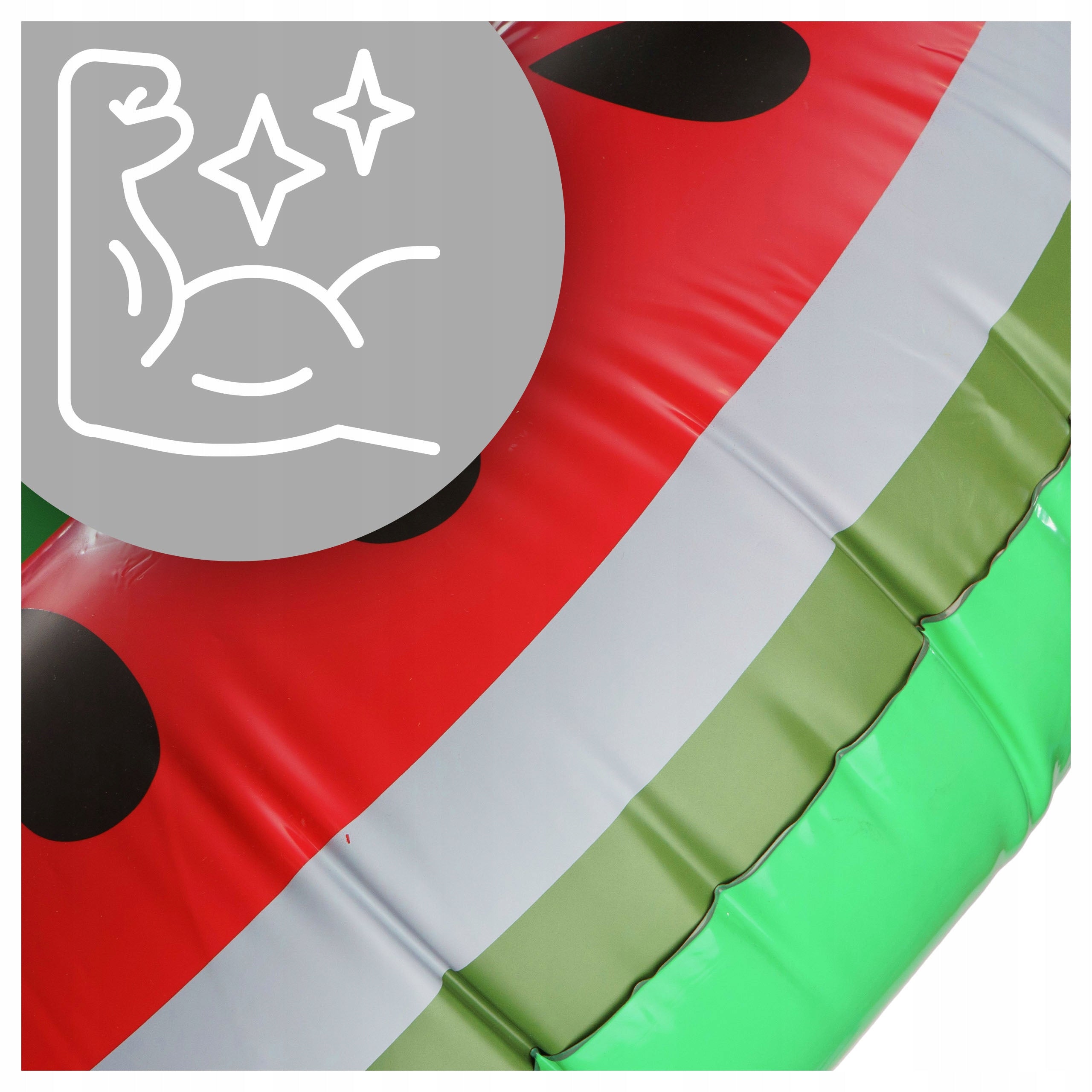 SWIMMING WHEEL LARGE INFLATABLE FOR CHILDREN ADULTS MATTRESS WATERMELON 120CM Brand Begris