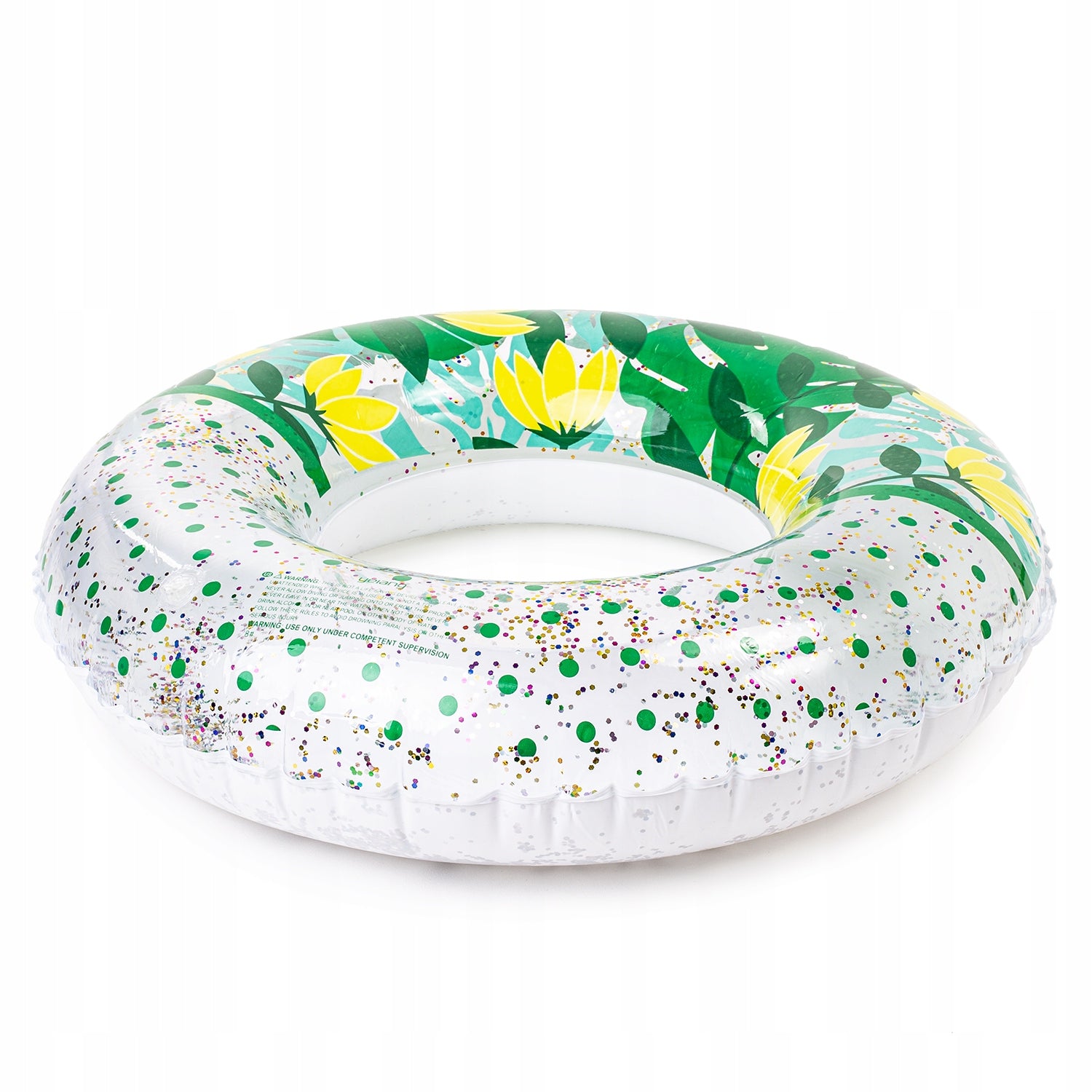 SWIMMING WHEEL MATTRESS INFLATABLE CIRCLE LARGE BEACH GLITTER 80CM FOR CHILDREN EAN (GTIN) 5905930960767
