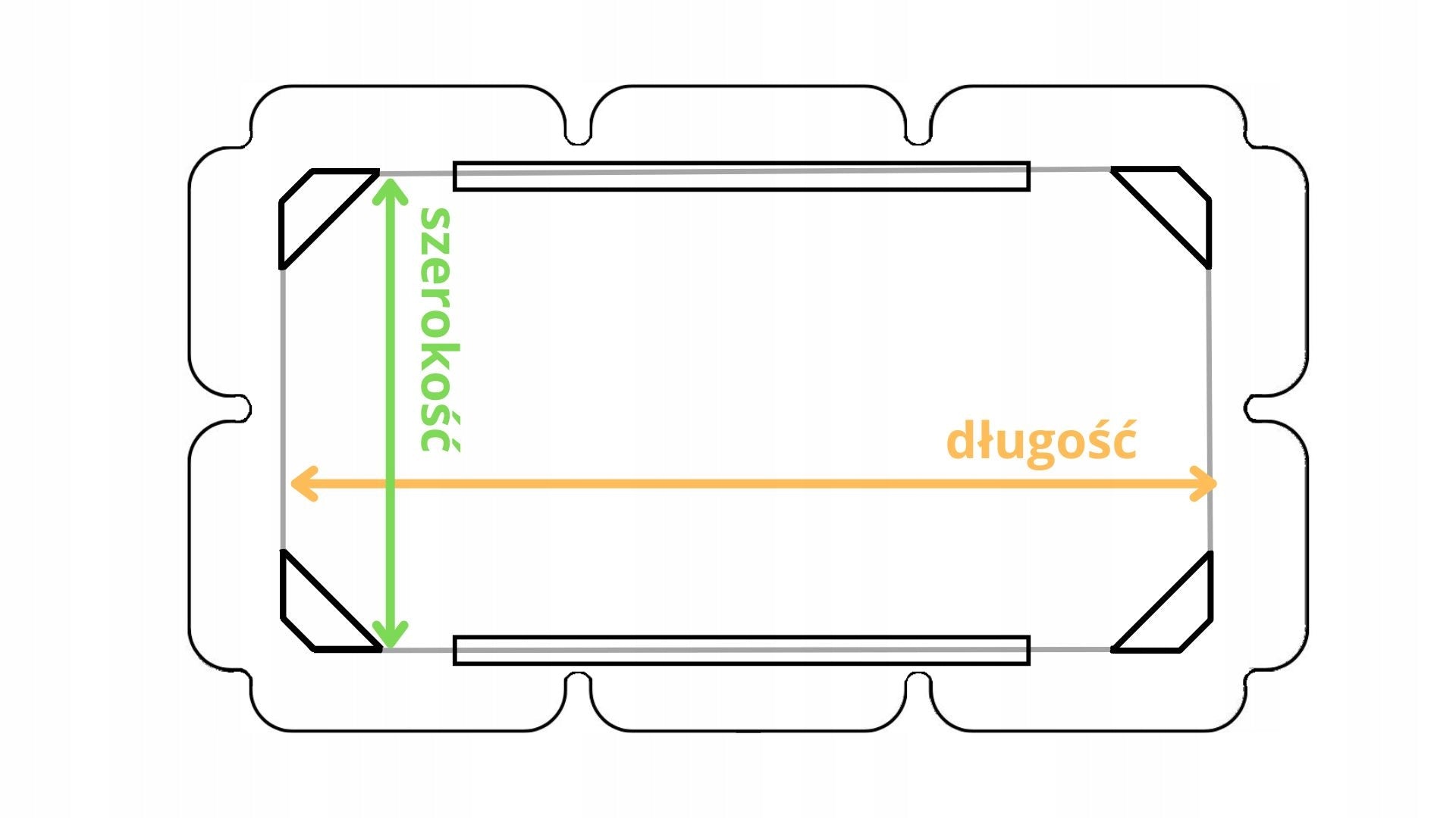 SWING CUSHION GARDEN BENCH 175CM WITH VISOR ROOF 220 X 130 CM Manufacturer P.P.H.U. Zofia Wykręt