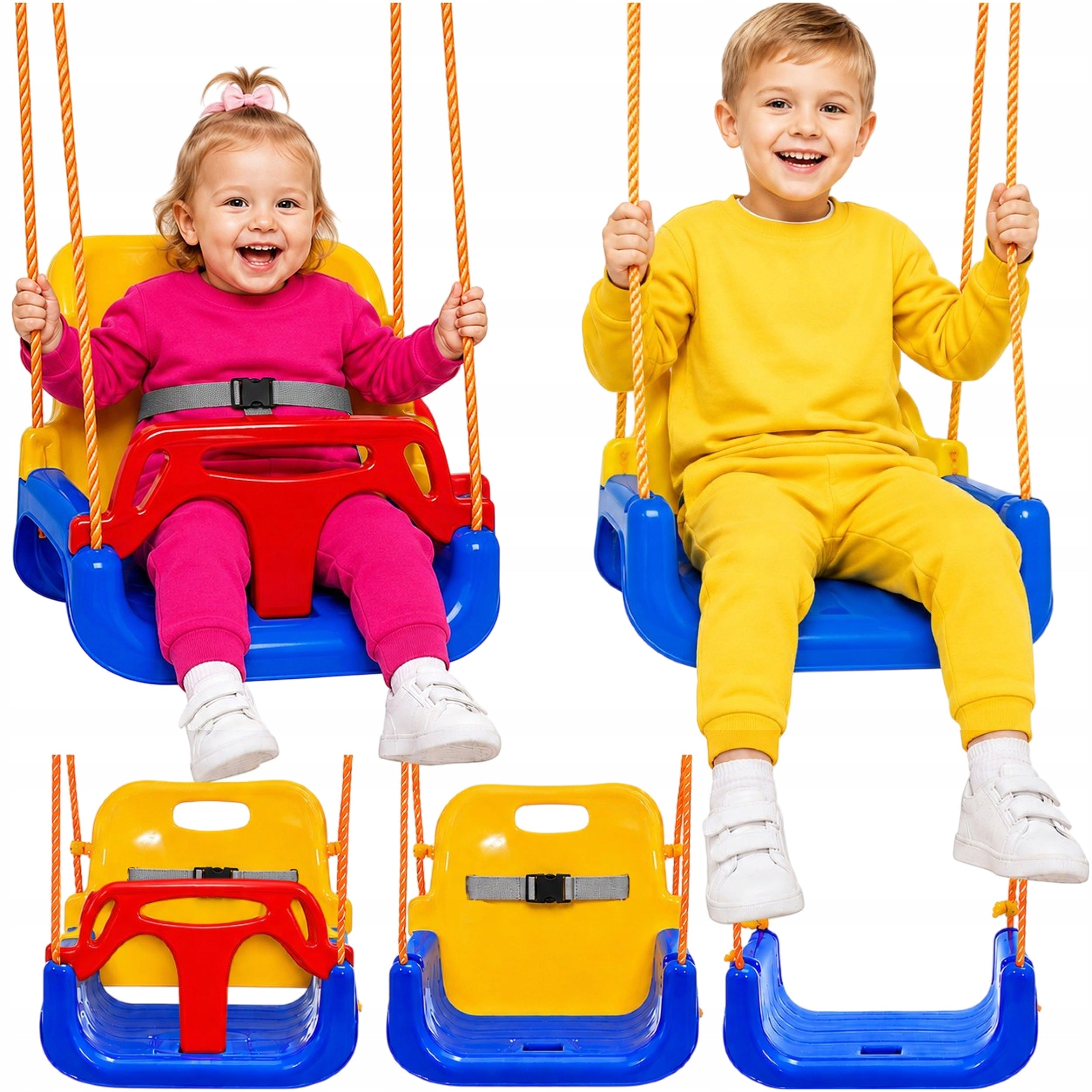 SWING FOR CHILDREN GARDEN STRONG 3IN1 HANGING FOR HOME AND GARDEN 30KG ARMCHAIR