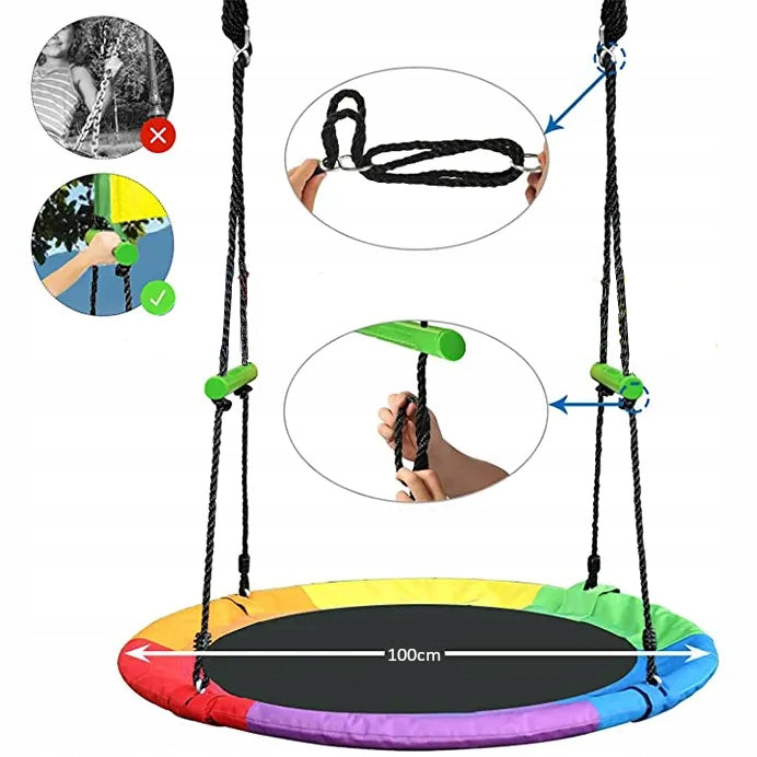 SWING FOR CHILDREN STRONG PREMIUM PLAYGROUND SENSORY HANDLES CUSHION Kind hanging