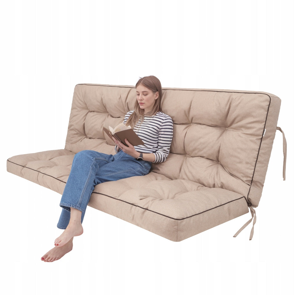 SWING PILLOW Cushion for Garden Bench WATERPROOF for 3 people 180cm Packaging status original