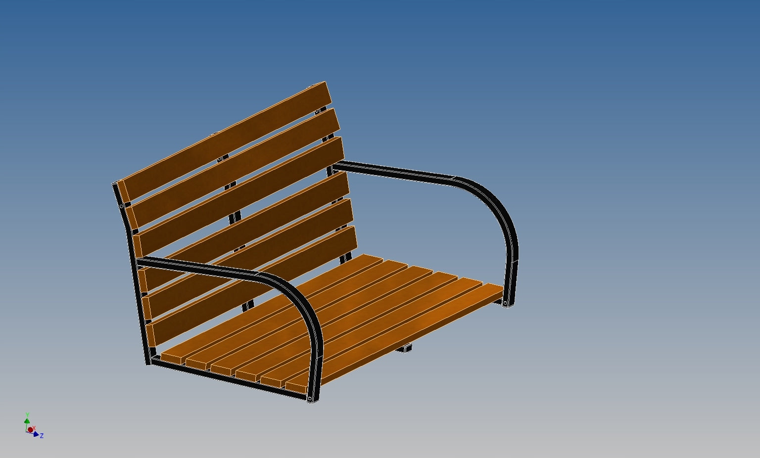 SWING - SIDE FRAME OF SWING SEAT + BRACKET - SŁAWEX 2.0.127 EAN (GTIN) 5903968210090