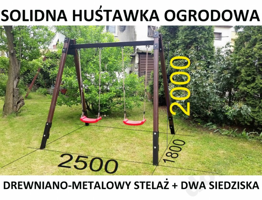 SWING SWINGS two-person SOLID PLAYGROUND Manufacturer code 113