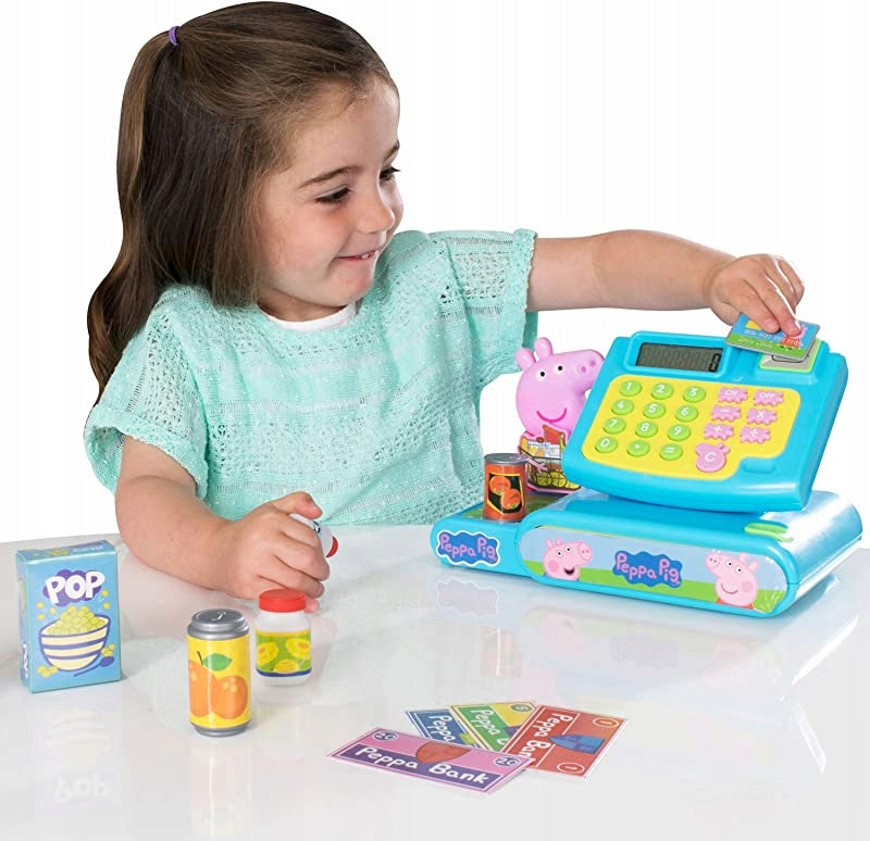 Žaislinis kasos aparatas su priedais Kiaulytė Pepa (Peppa Pig)