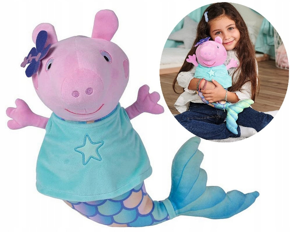 Minkštas žaislas Simba Pig Peppa Syrena, 30 cm