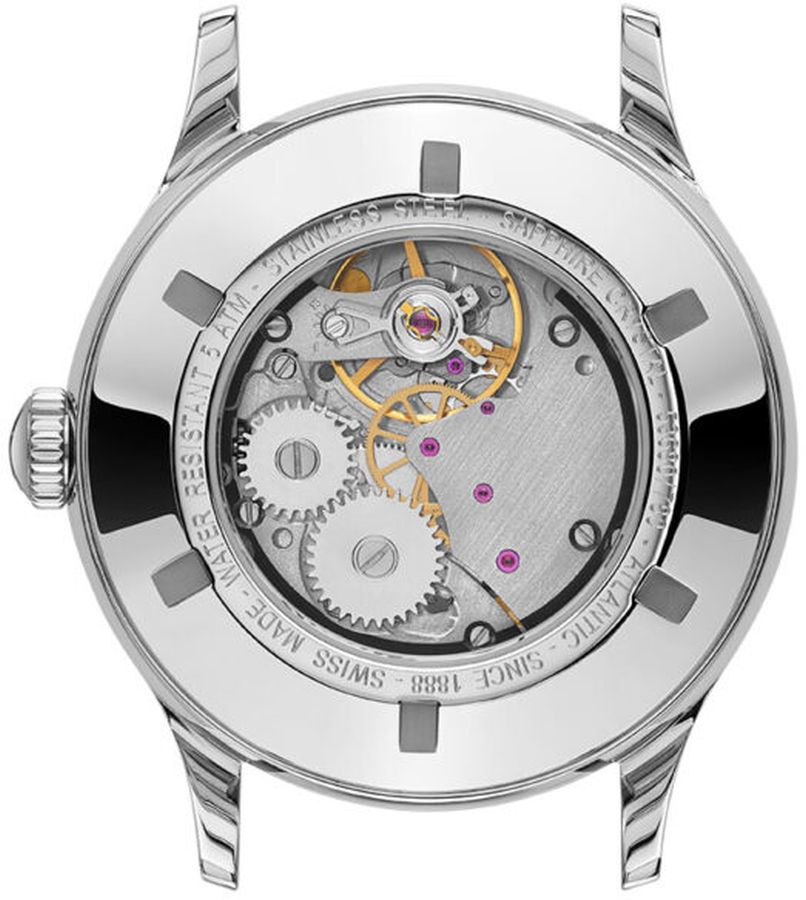 SWISS MEN'S WATCH ATLANTIC 53680.41.23 MECHANICAL WORLDMASTER GWR Brand Atlantic