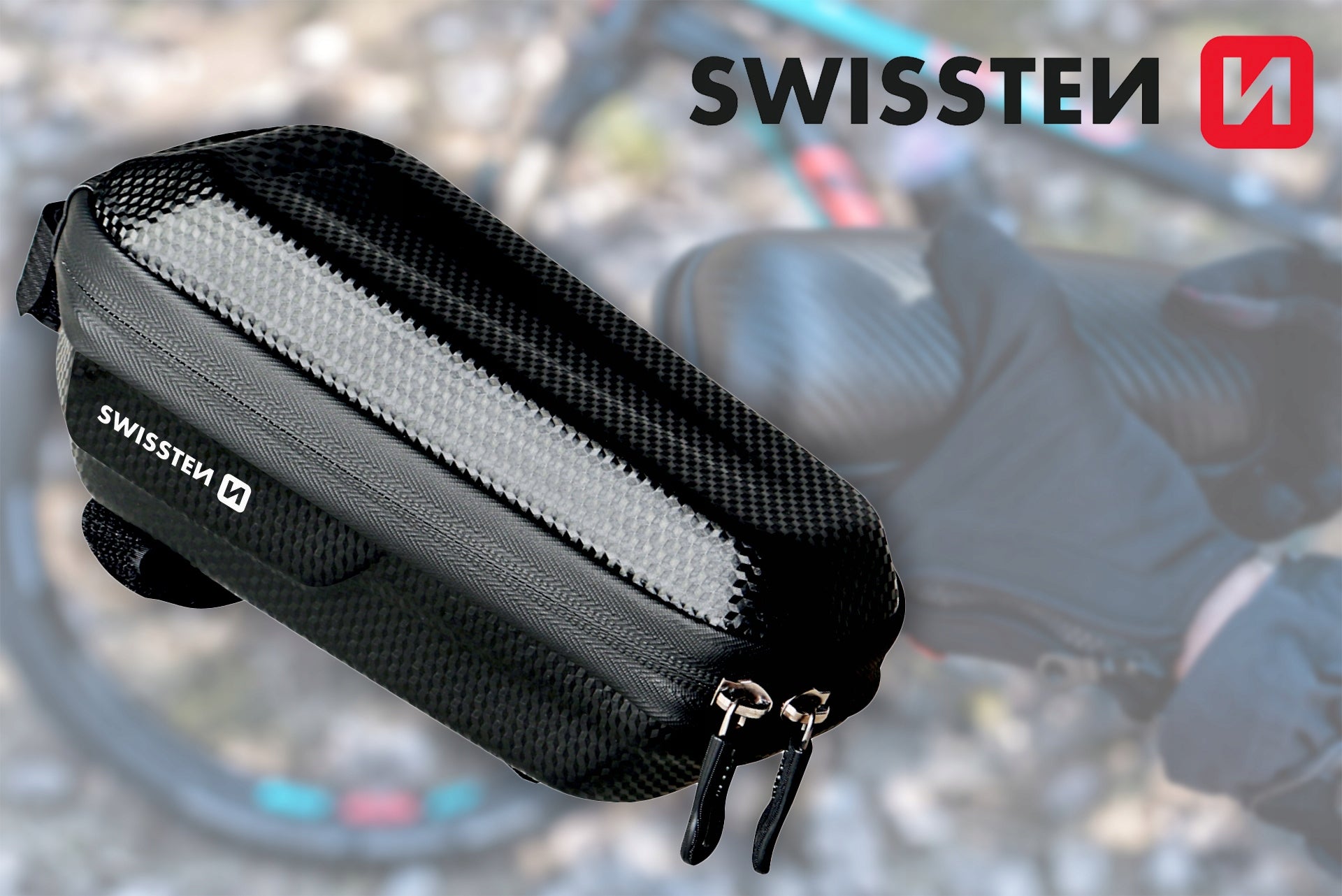 SWISSTEN LARGE BIKE CASE WATERPROOF IPX6 POUCH Model 65020300