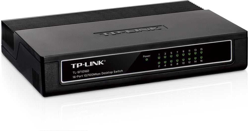 SWITCH 16-PORT NETWORK SWITCH INCREASE THE NUMBER OF PORTS TP-LINK Packaging status original